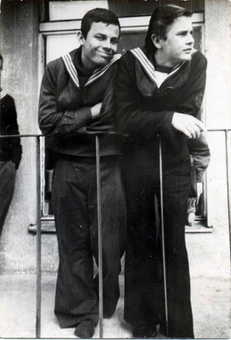 Jerzy Robert (z prawej)