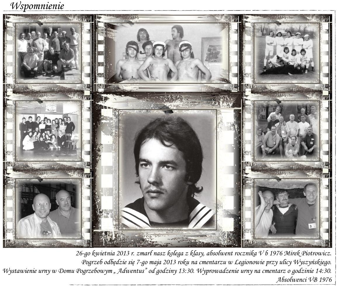 Odszedł Mirek Piotrowicz '76